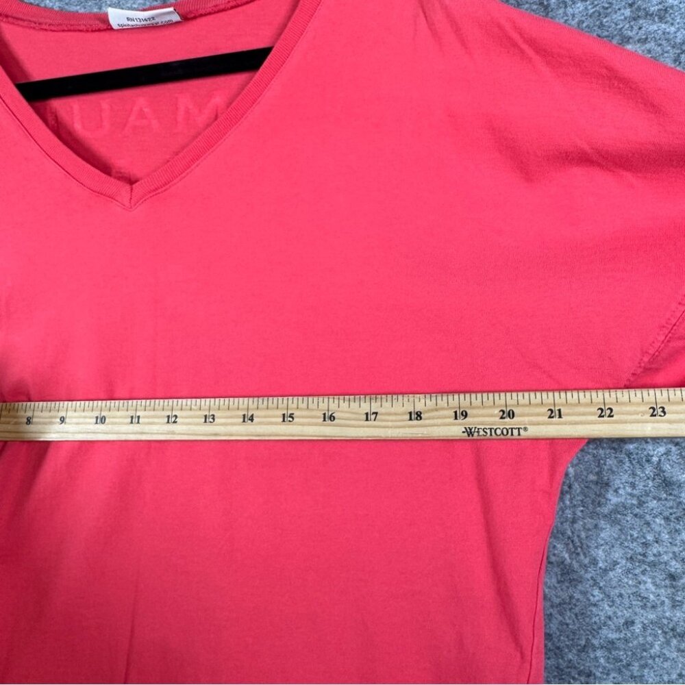 Spirit Jersey Maui Beach Club Hawaii Coral Long Sleeve Top Size M Relaxed Fit - Picture 9 of 13